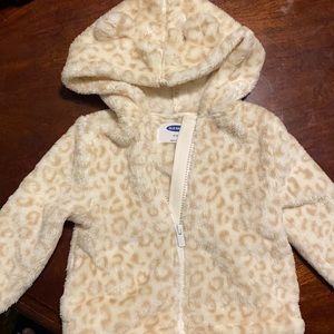 Old Navy Baby Girl Fuzzy Jacket